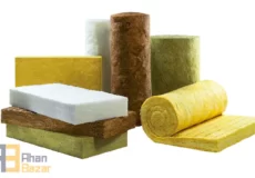 5 نوع عایق حرارتی پشم معدنی ساختمان