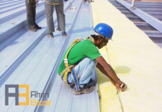 پشم شیشه زیر شیروانی